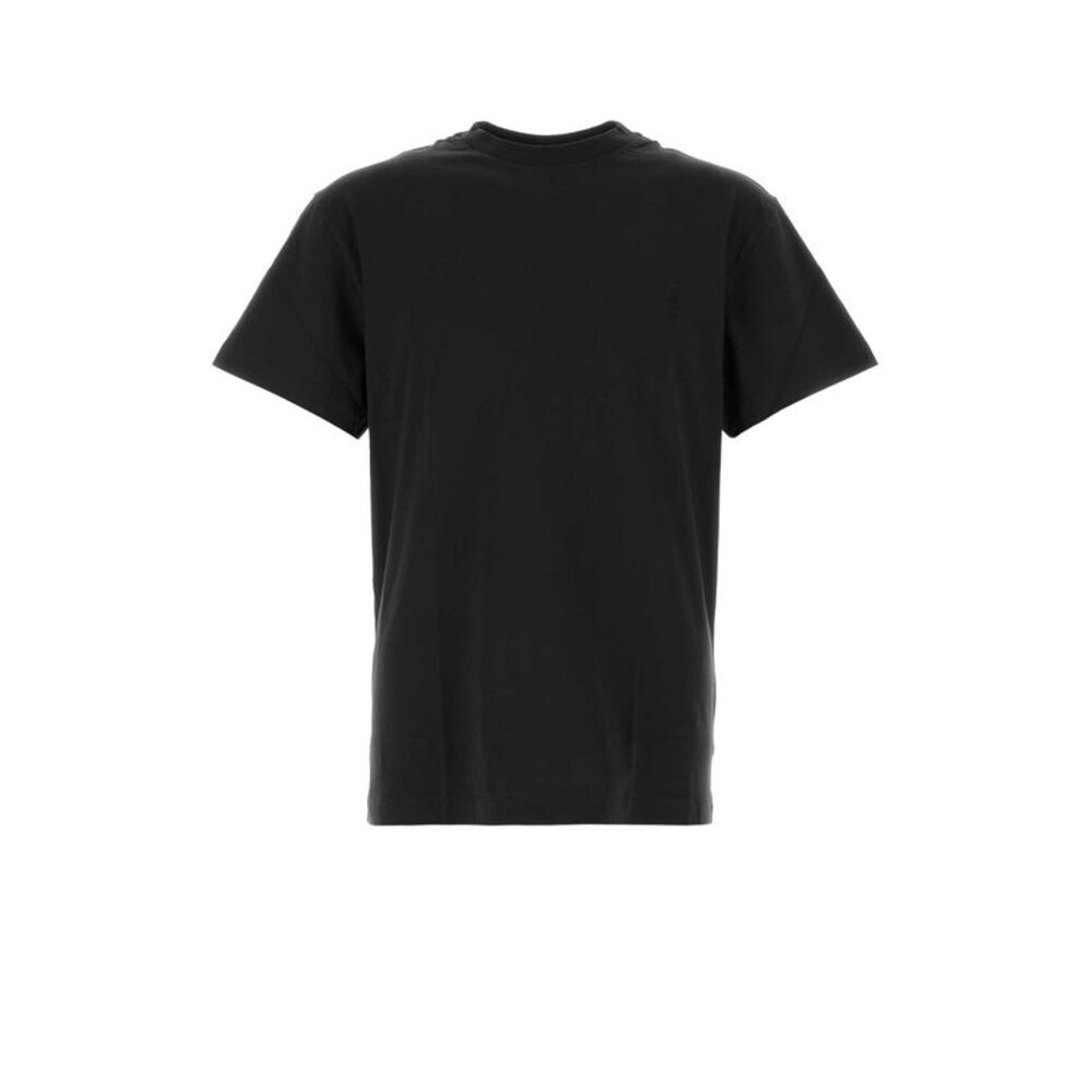 Jil Sander Men Black Cotton T-Shirt Set